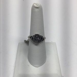 James Avery Spanish swirl style silver ring